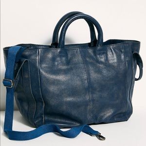 Free People Leslie Leather tote